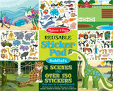 Reusable Sticker Pad Habitats