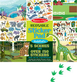 Reusable Sticker Pad Habitats