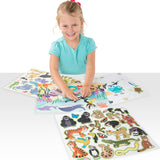 Reusable Sticker Pad Habitats