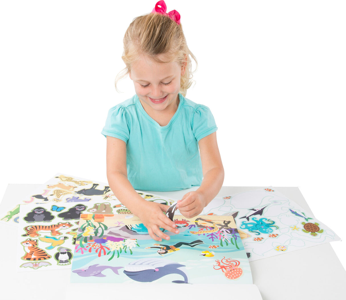Reusable Sticker Pad Habitats