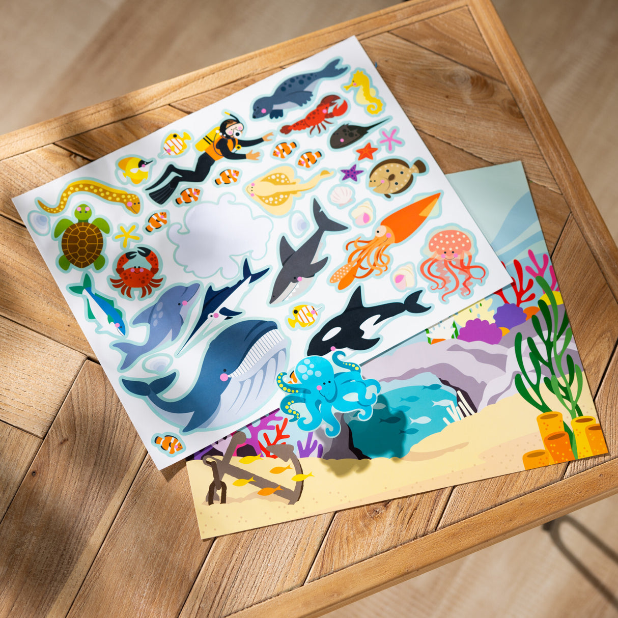 Reusable Sticker Pad Habitats