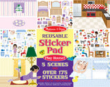 Play House Reusable Sticker Pad