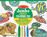 Jumbo Coloring Pad - Animal