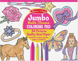 Jumbo Coloring Pad Pink