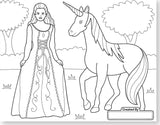 Jumbo Coloring Pad Pink