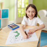 Jumbo Coloring Pad Pink