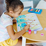 Jumbo Coloring Pad Pink