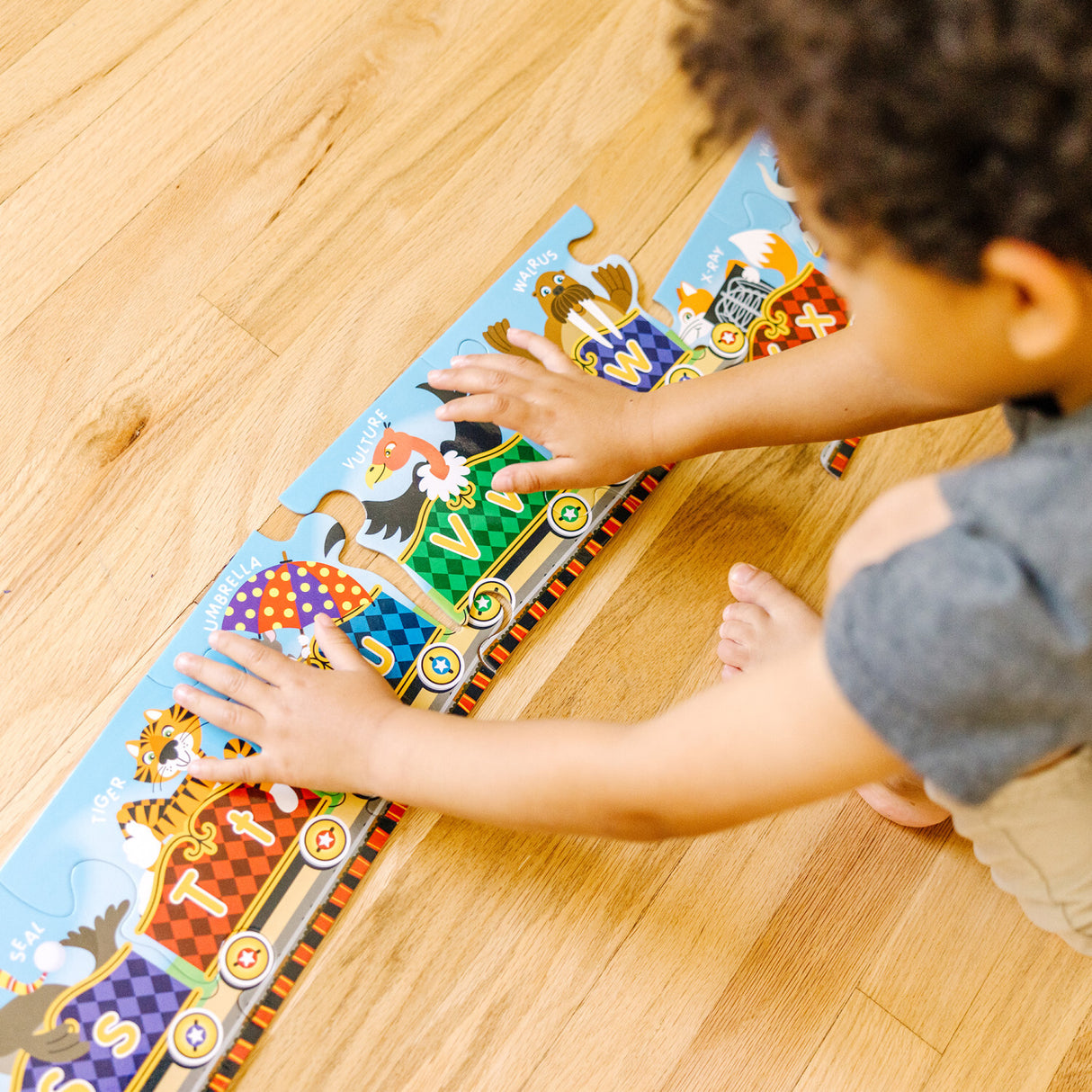 alphabet express floor puzzle