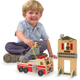 Whittle World Fire Rescue Play Set