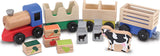 Wooden Farm Train