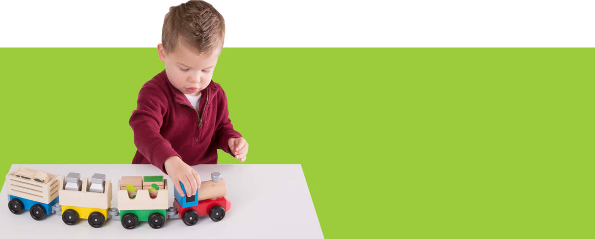 Wooden Farm Train