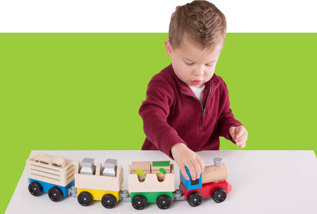 Wooden Farm Train