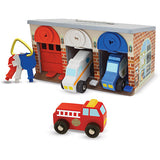 Lock & Roll Rescue Truck Garage