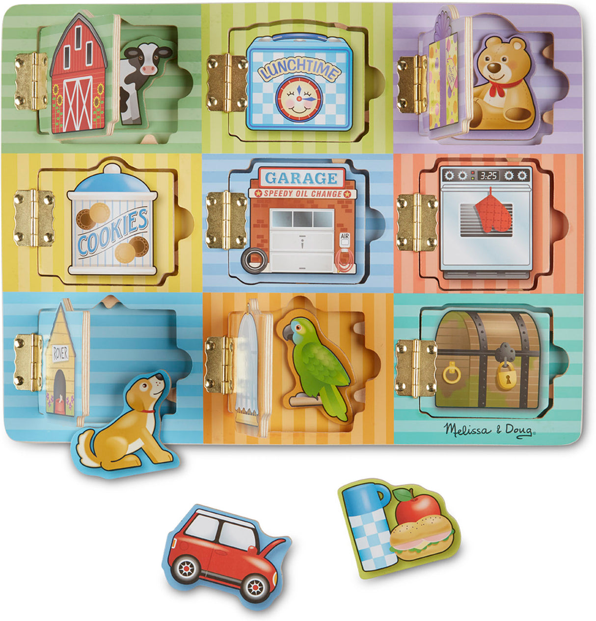 Magnetic Hide & Seek Board