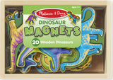 wooden dino magnets