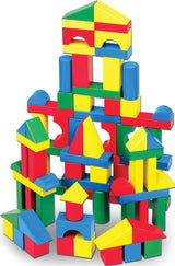 100 Wood Blocks Set