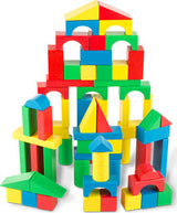 100 Wood Blocks Set