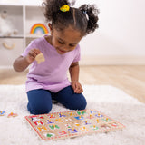 See-Inside Alphabet Peg Puzzle (UC) - 26 Pieces