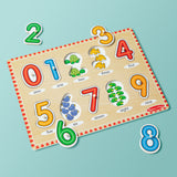 See-Inside Numbers Peg Puzzle - 10 pieces
