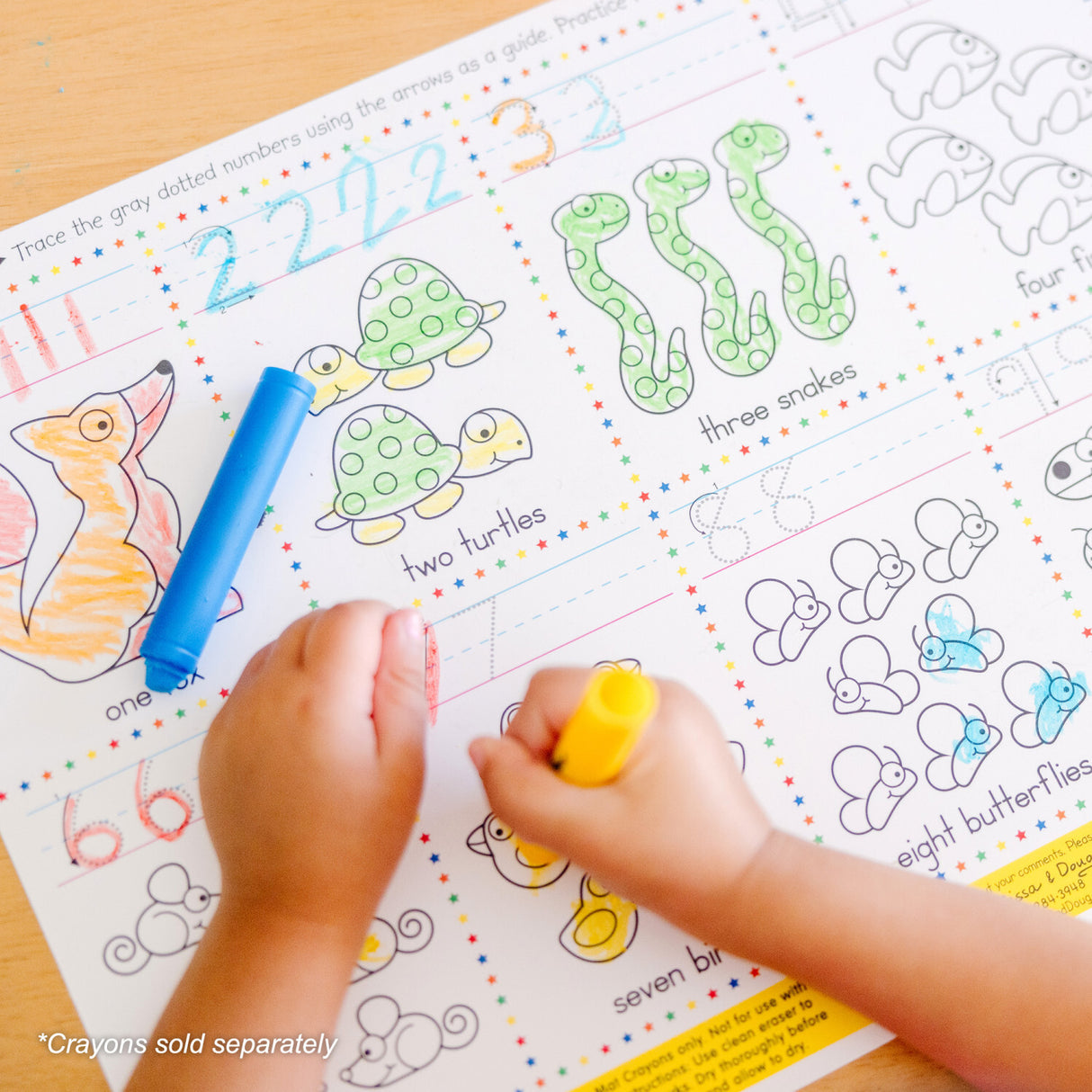 Numbers 1-10 Write-A-Mat