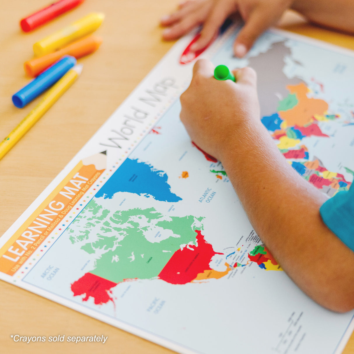Countries of the World Write-a-Mat