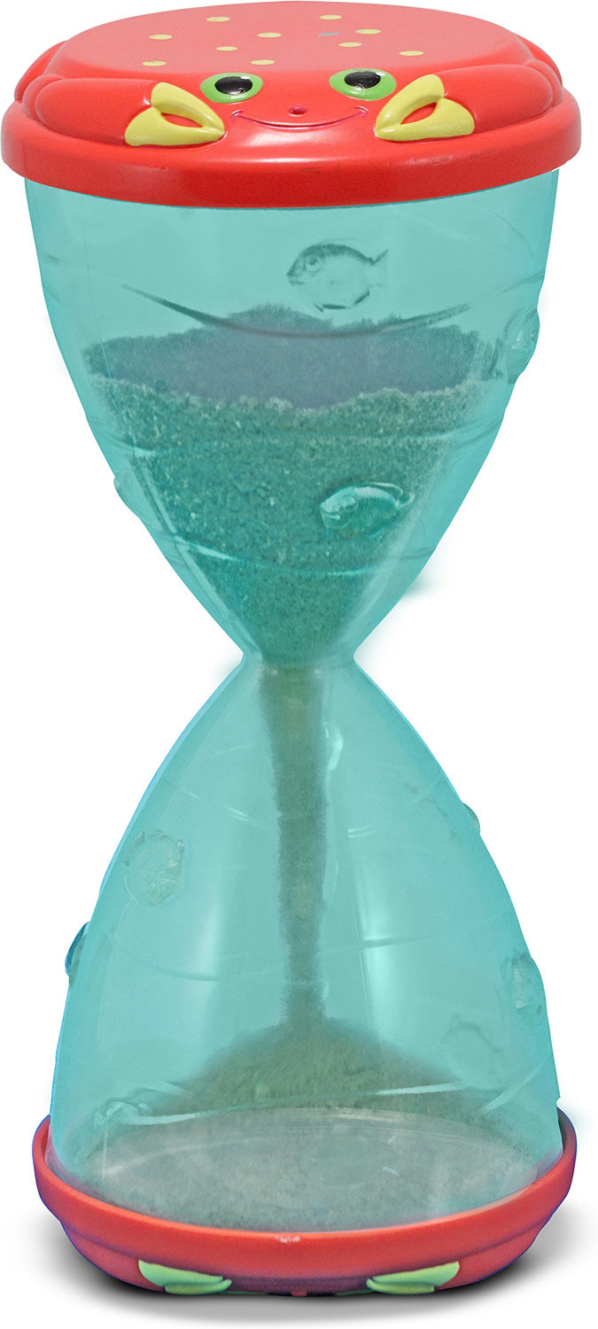 Clicker Crab Hourglass Sifter and Funnel