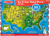 USA Map Sound Puzzle