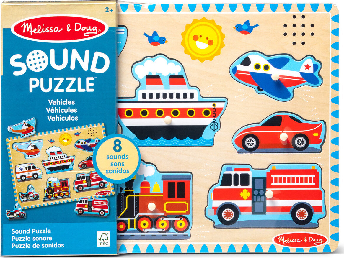 Vehicles Sound Puzzle