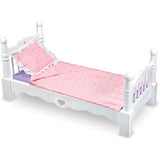 Bed Wooden Doll
