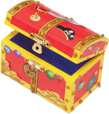 Decorate-Your-Own Wooden Pirate Chest
