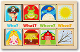 Wooden Story Blocks