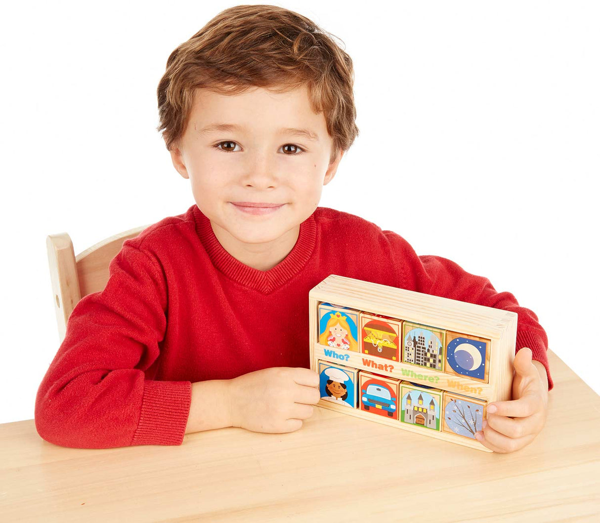 Wooden Story Blocks
