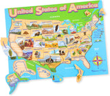 U.S.A. Map