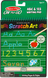 ABC & 123 Writing Pad