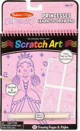 Princesses Learn-to-Draw Pad