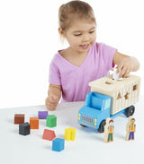 Shape-Sorting Dump Truck