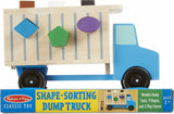 Shape-Sorting Dump Truck