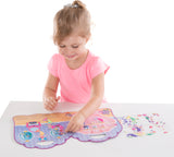 Puffy Sticker Play Set - Mermaid