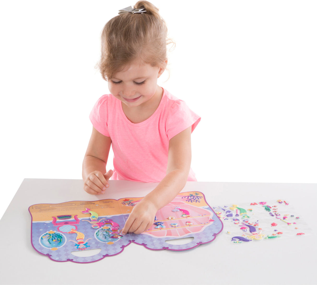 Puffy Sticker Play Set - Mermaid