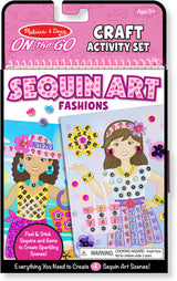 On-the-Go Crafts - Sequin Art - Fashion
