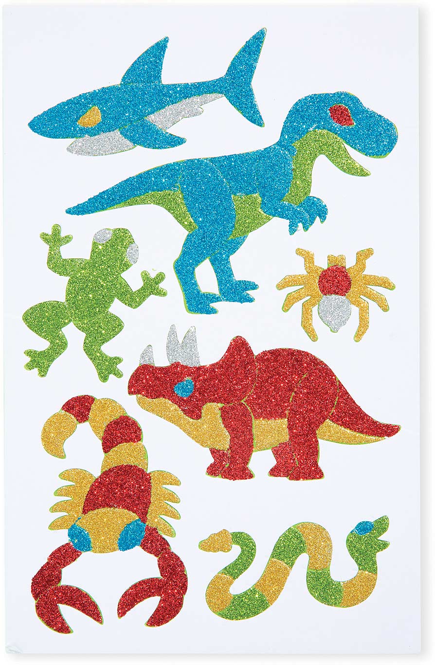 Adventure Foam Stickers