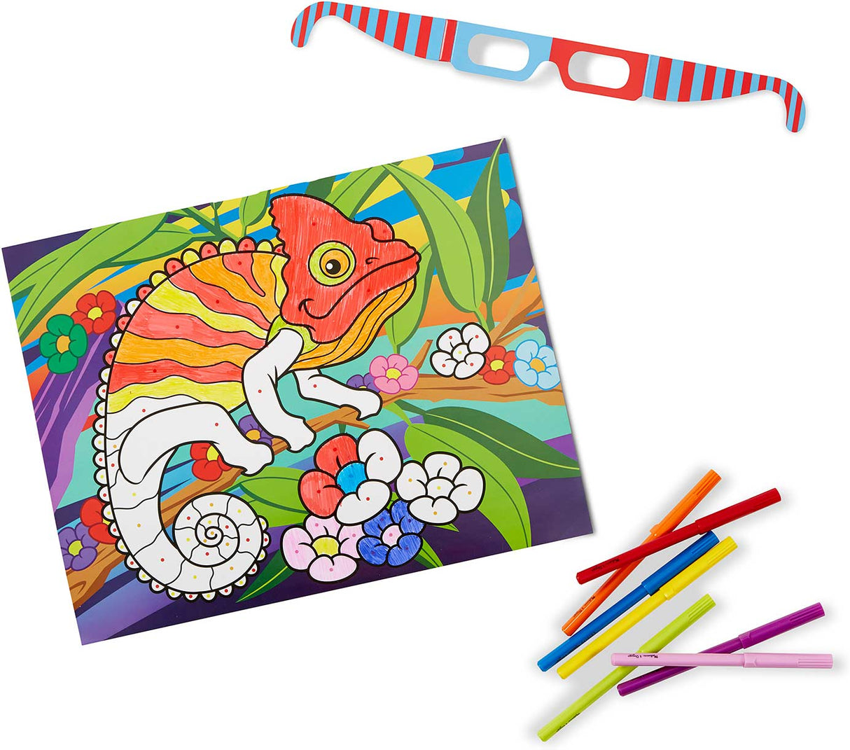 3D Coloring Book - Animals