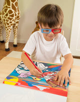 3D Coloring Book - Animals