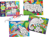 3D Coloring Book - Animals