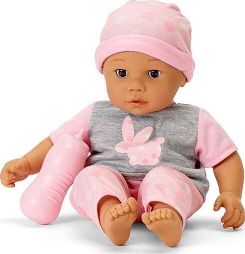 Sweet Smiles - Pink - Medium Skin Tone (14" doll)