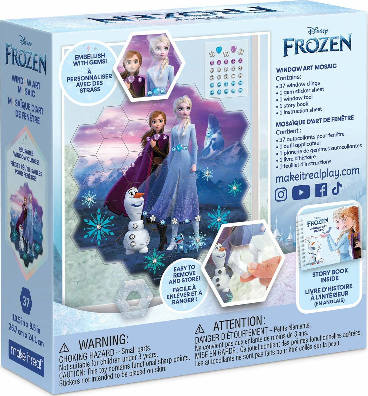 Window Art Mosaic - Disney Frozen