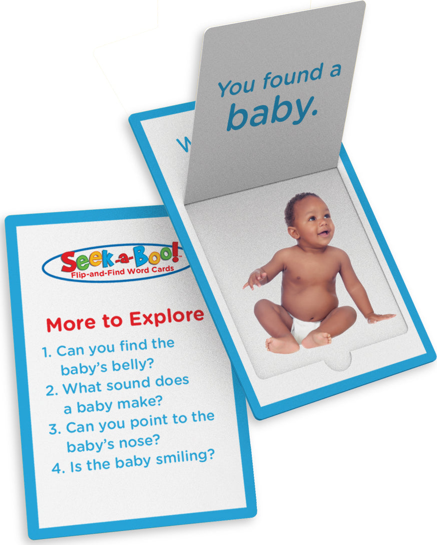 SEEK-A-BOO MY FIRST WORDS FLASHCARDS