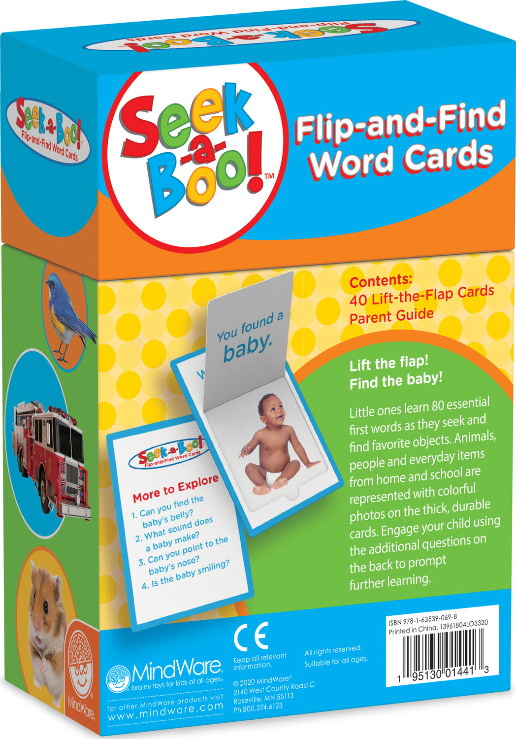 SEEK-A-BOO MY FIRST WORDS FLASHCARDS