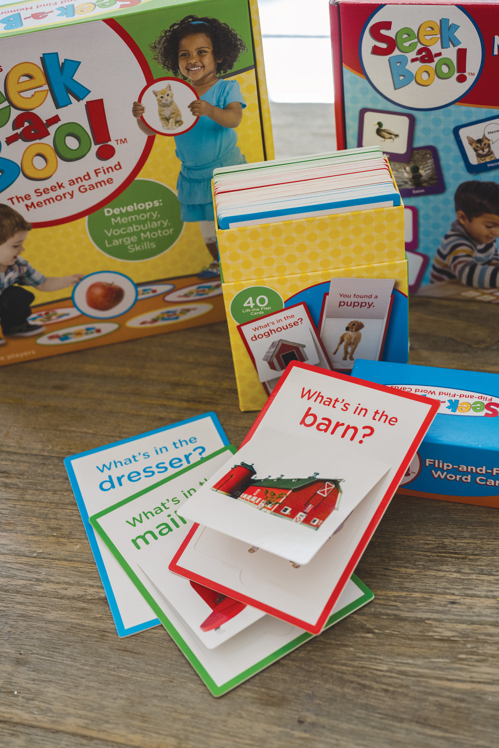 SEEK-A-BOO MY FIRST WORDS FLASHCARDS