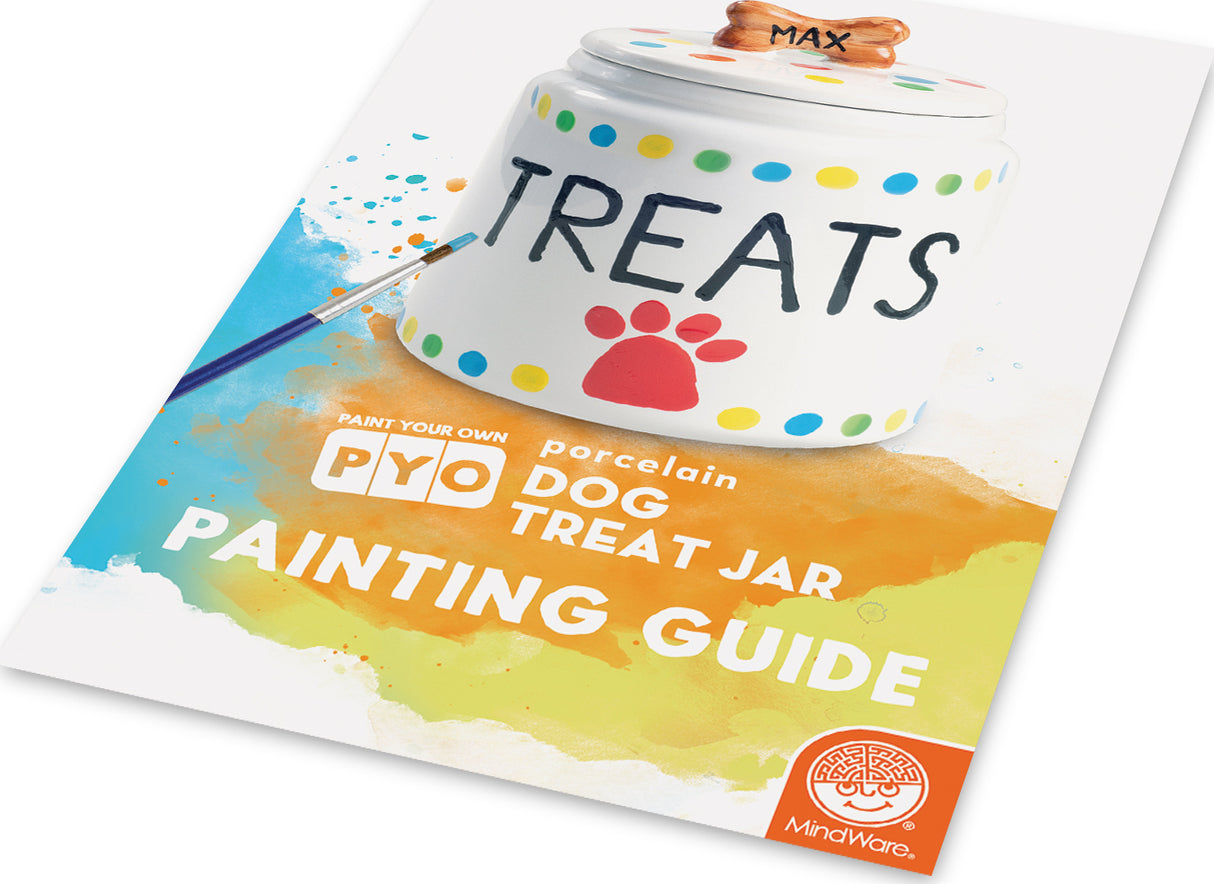 PYO PORCELAIN DOG TREAT JAR